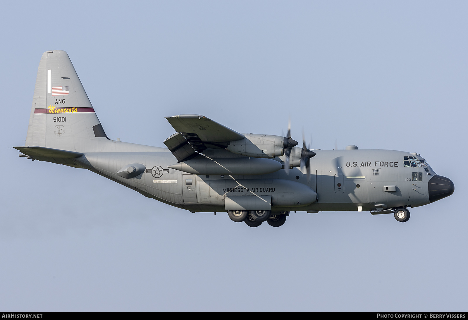 Aircraft Photo of 95-1001 / 51001 | Lockheed C-130H Hercules | USA - Air Force | AirHistory.net #266276