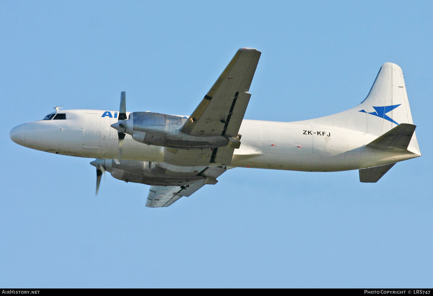 Aircraft Photo of ZK-KFJ | Convair 580/F | Air Freight NZ | AirHistory.net #266320
