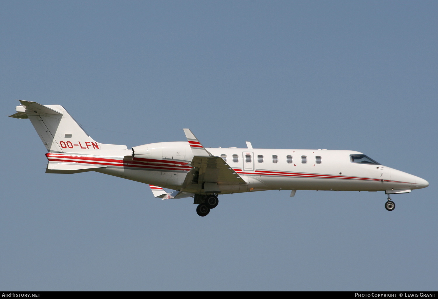 Aircraft Photo of OO-LFN | Learjet 45 | AirHistory.net #266330