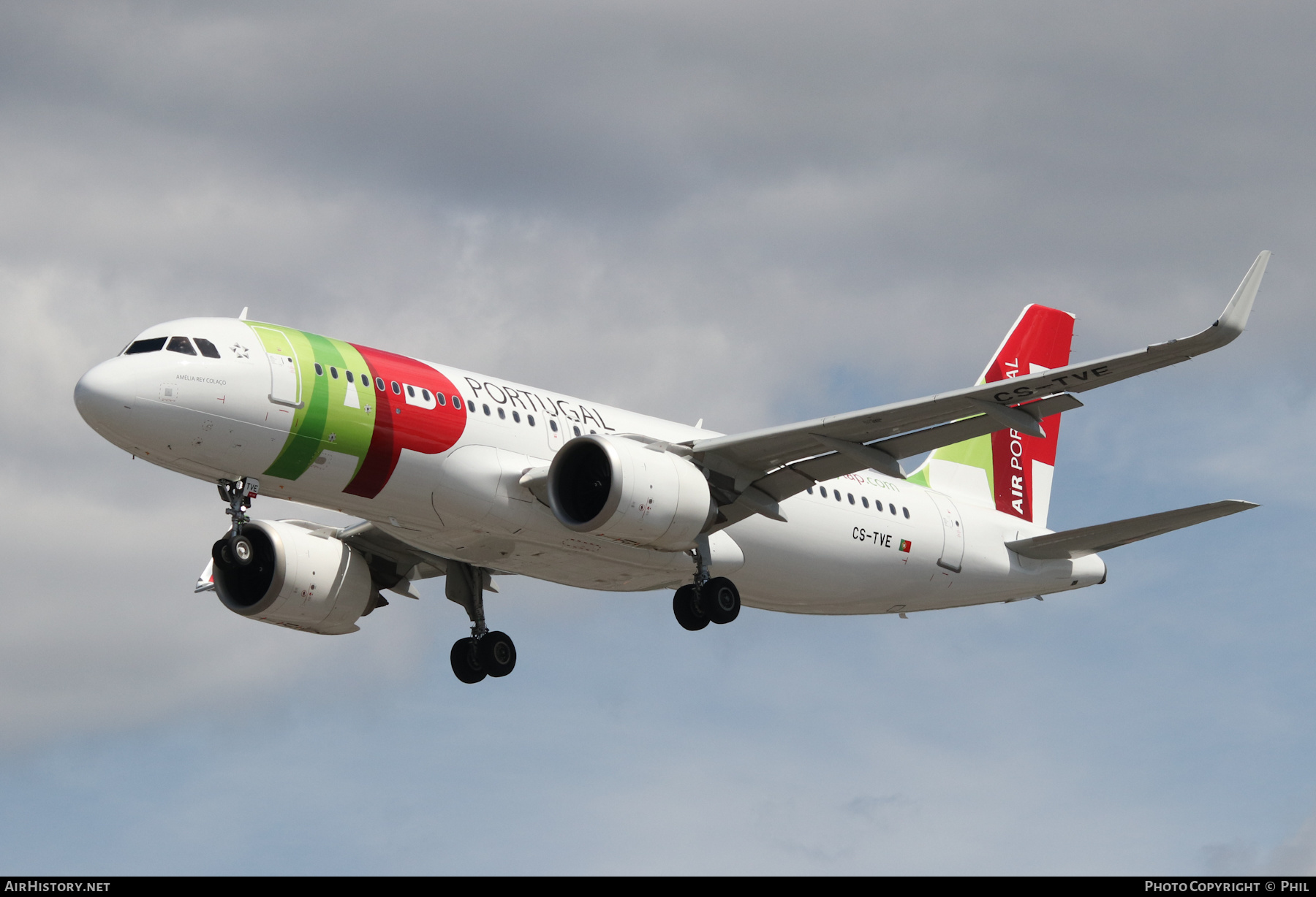 Aircraft Photo of CS-TVE | Airbus A320-251N | TAP Portugal | AirHistory.net #266353