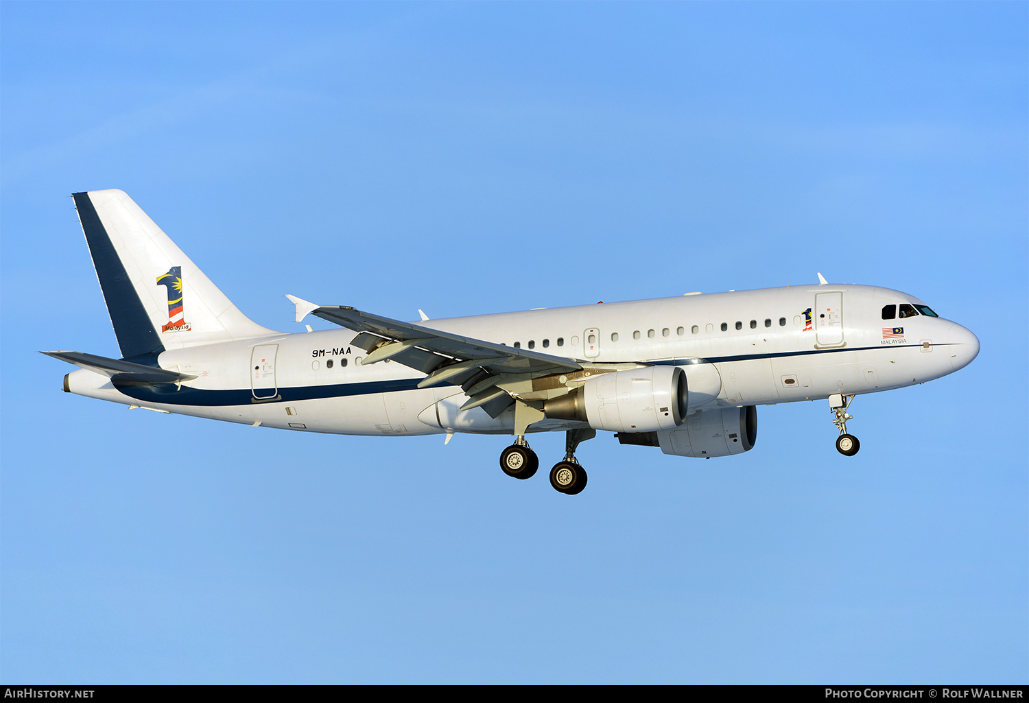 Aircraft Photo of 9M-NAA | Airbus ACJ319 (A319-115/CJ) | Malaysia Government | AirHistory.net #266369
