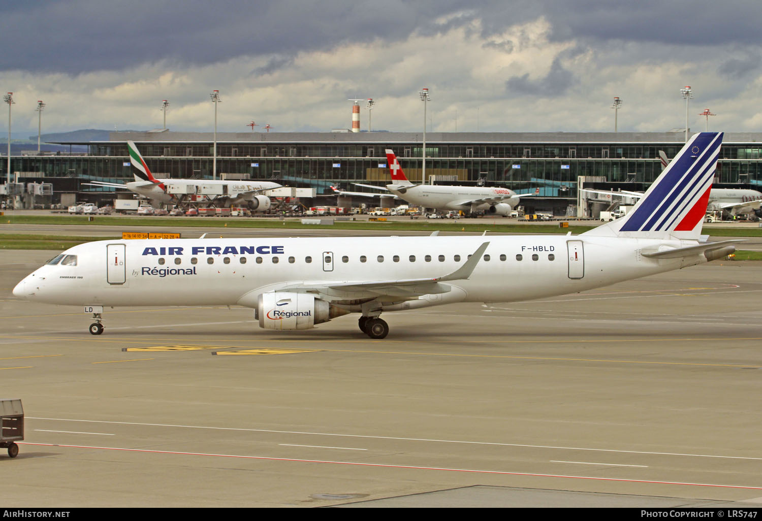 Aircraft Photo of F-HBLD | Embraer 190LR (ERJ-190-100LR) | Air France | AirHistory.net #266370