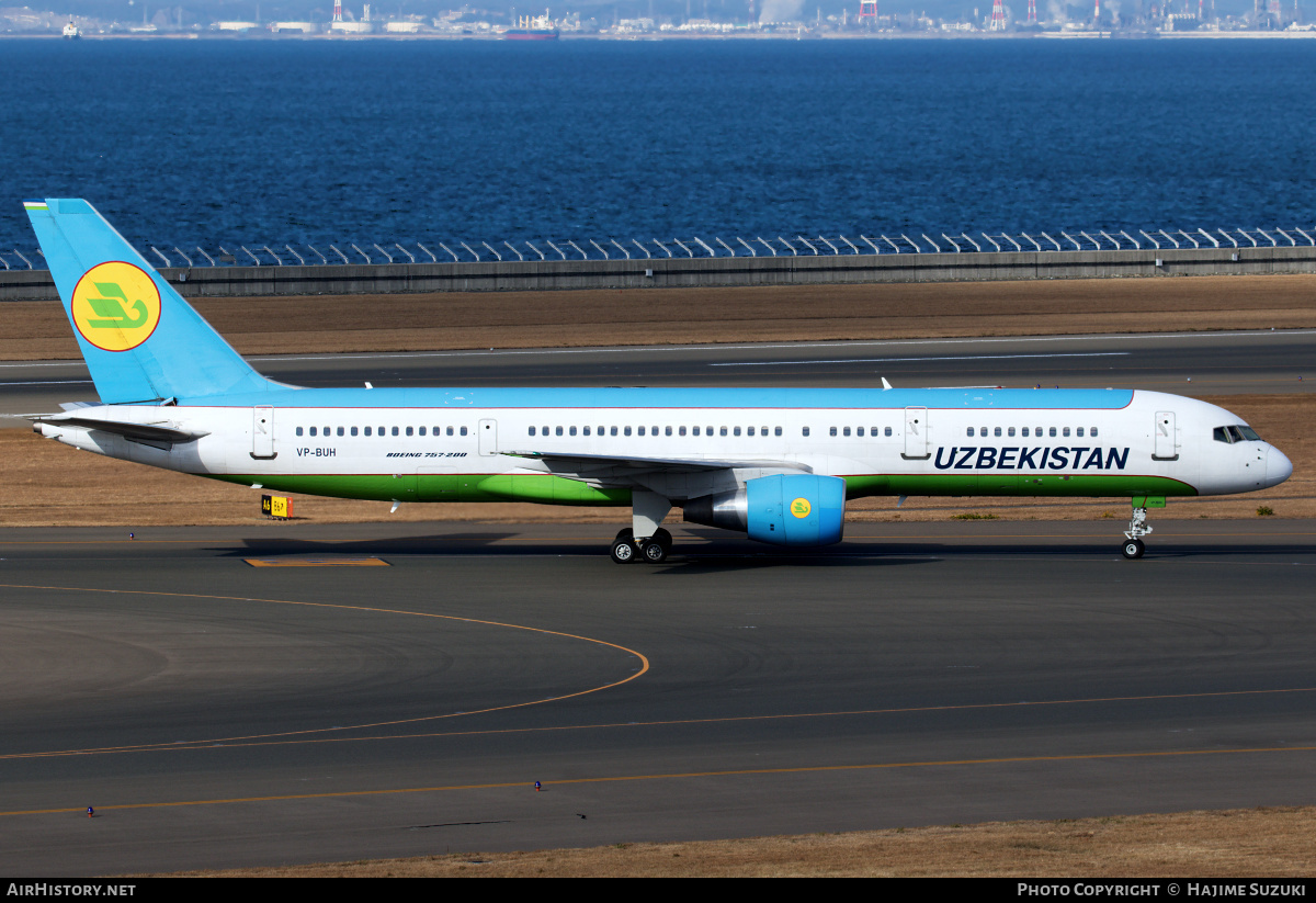 Aircraft Photo of VP-BUH | Boeing 757-231 | Uzbekistan Airways | AirHistory.net #266376