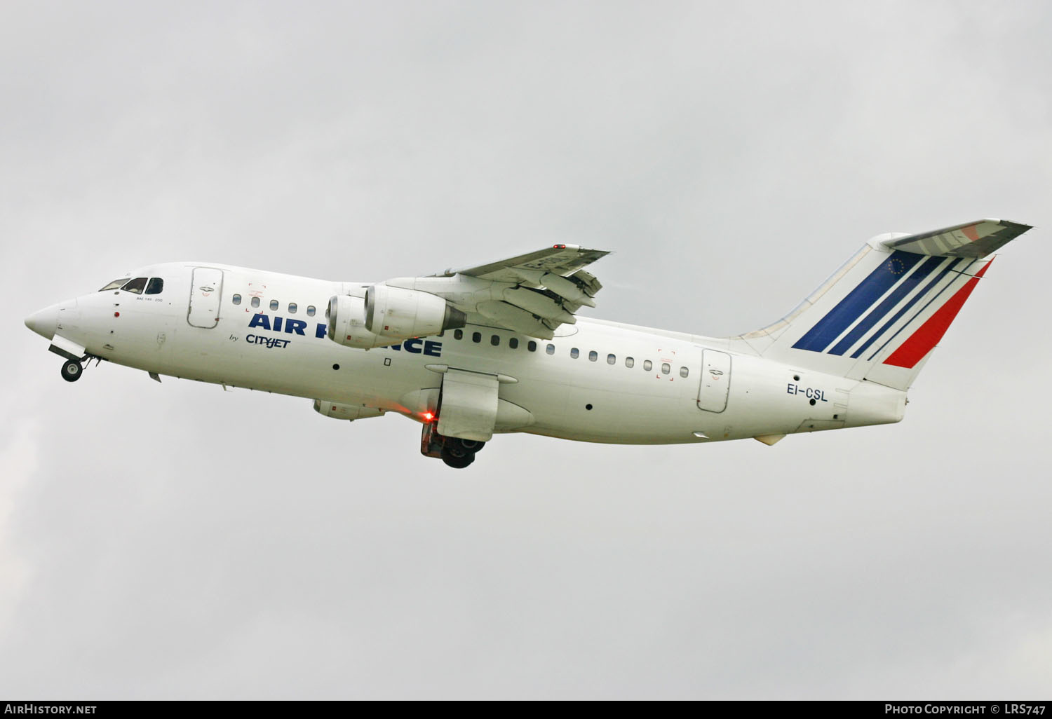 Aircraft Photo of EI-CSL | British Aerospace BAe-146-200 | Air France | AirHistory.net #266377