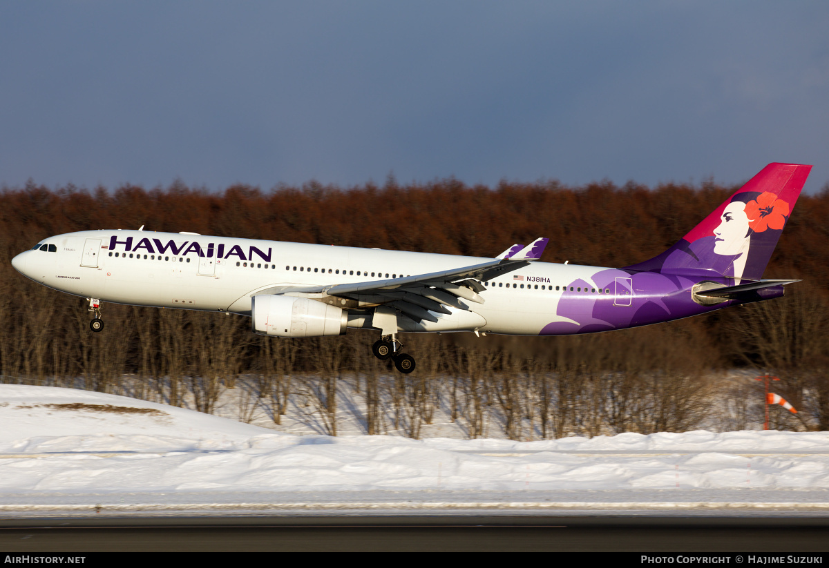 Aircraft Photo of N381HA | Airbus A330-243 | Hawaiian Airlines | AirHistory.net #266382