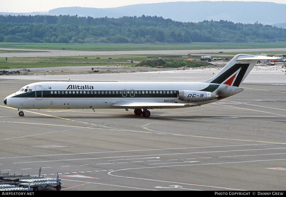 Aircraft Photo of N903DC | McDonnell Douglas DC-9-32 | Alitalia | AirHistory.net #266400