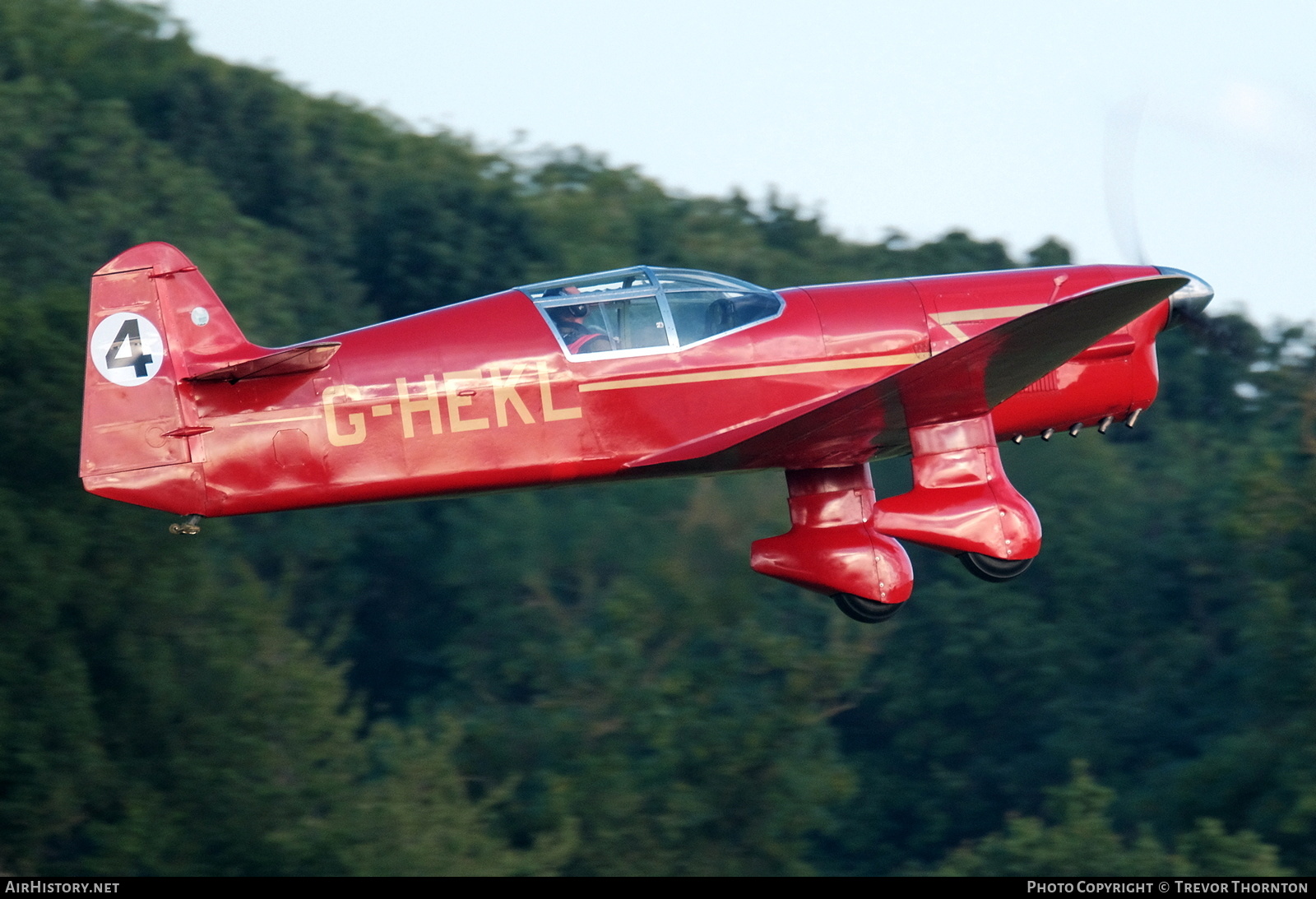 Aircraft Photo of G-HEKL | Percival E.2 Replica Mew Gull | AirHistory.net #266401