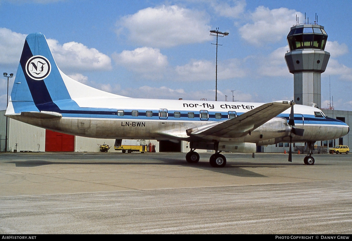 Aircraft Photo of LN-BWN | Convair 580 | Nor-Fly Charter | AirHistory.net #266402