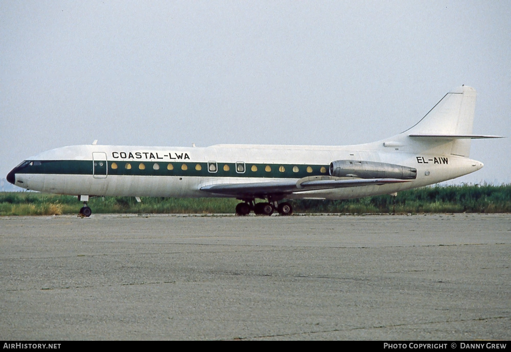 Aircraft Photo of EL-AIW | Sud SE-210 Caravelle 6N | Coastal Airways | AirHistory.net #266404