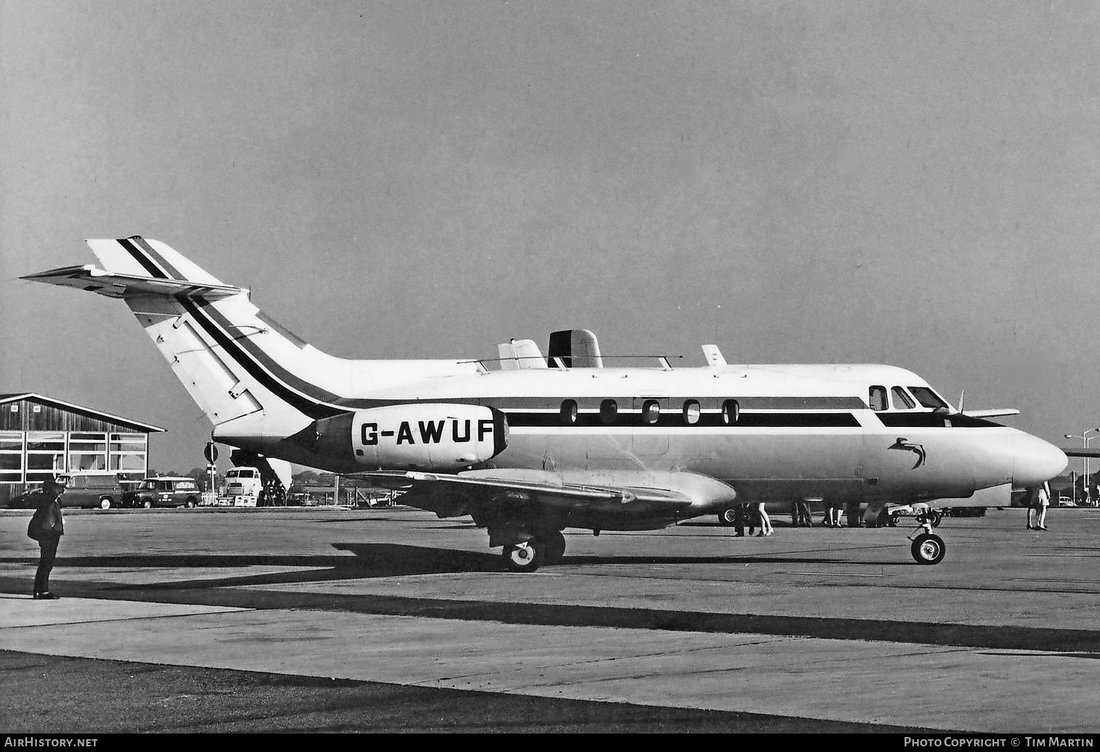 Aircraft Photo of G-AWUF | Hawker Siddeley HS-125-1B/522 | AirHistory.net #266407