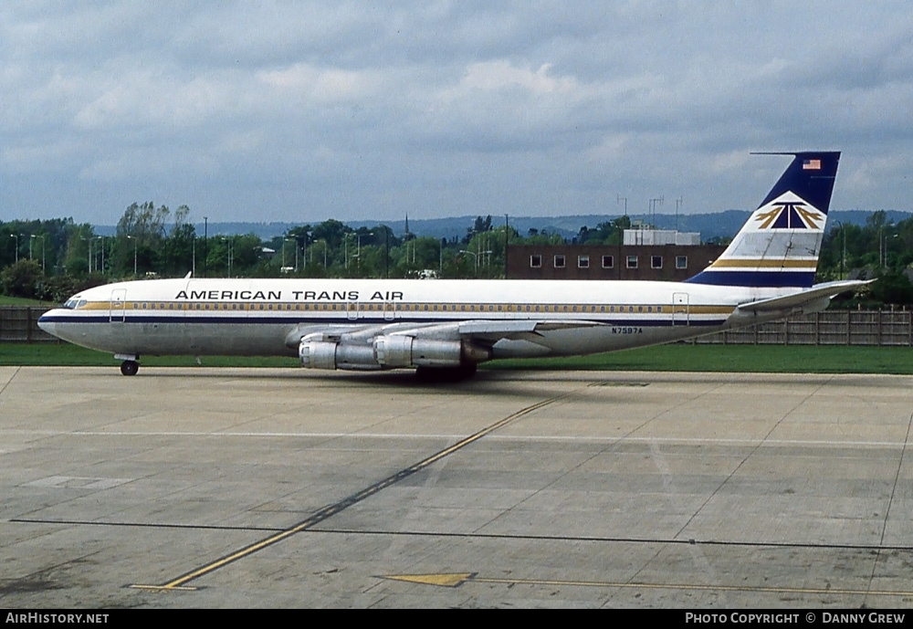 Aircraft Photo of N7597A | Boeing 707-323C | American Trans Air - ATA | AirHistory.net #266408