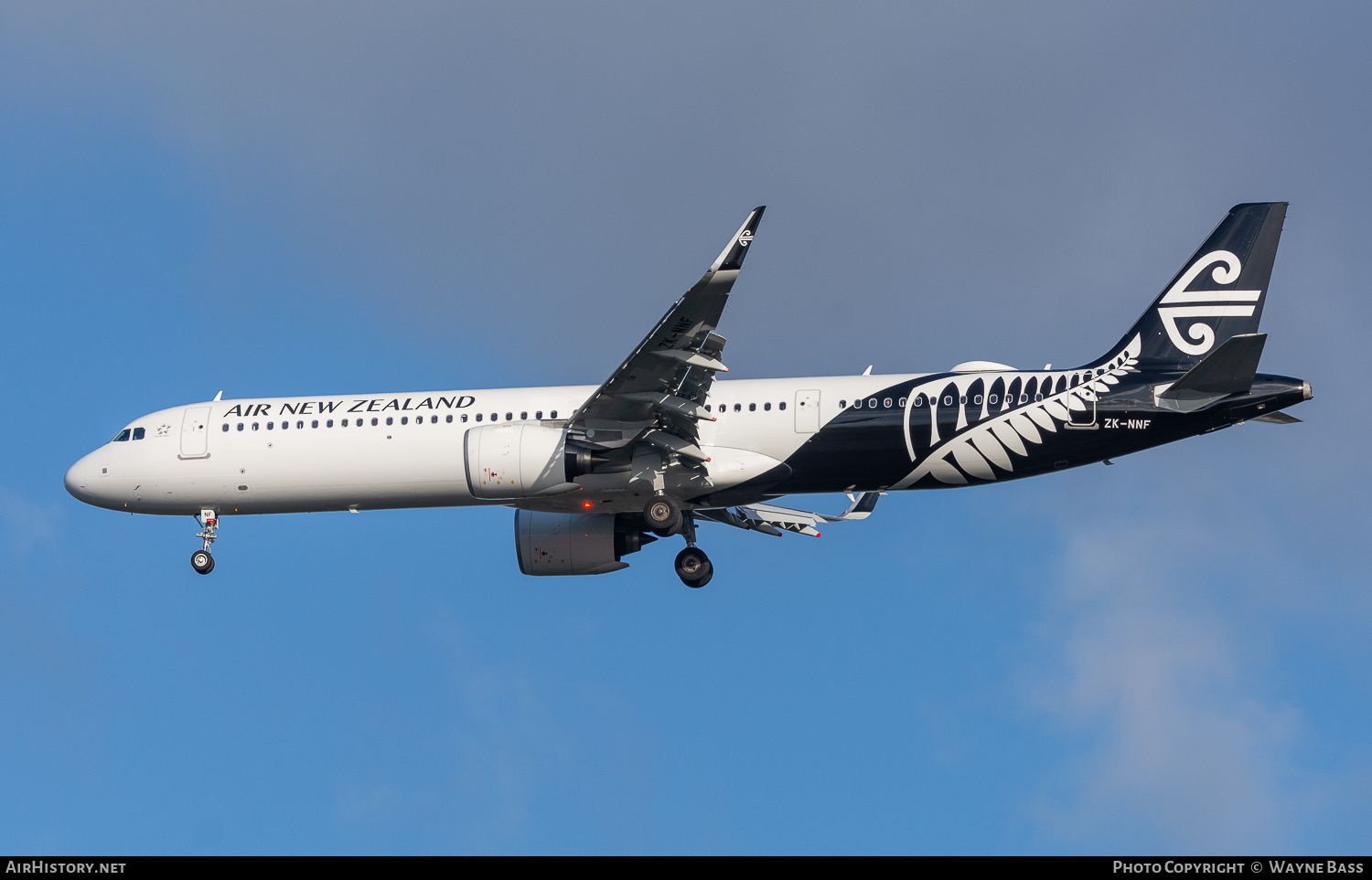 Aircraft Photo of ZK-NNF | Airbus A321-251N | Air New Zealand | AirHistory.net #266411