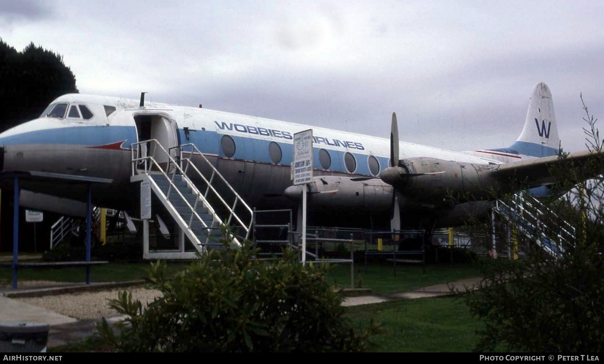 Aircraft Photo of VH-TVR | Vickers 816 Viscount | AirHistory.net #266421