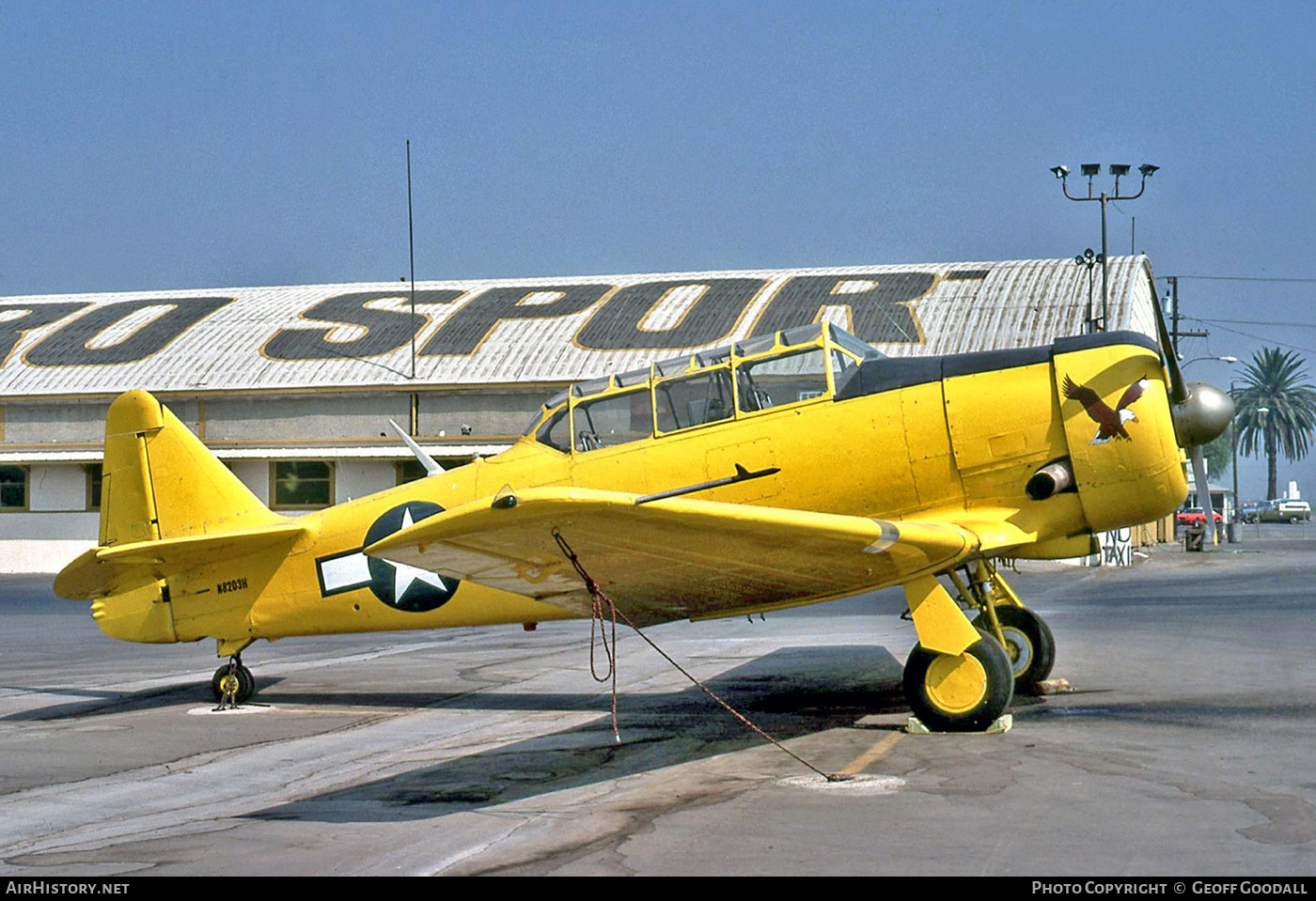Aircraft Photo of N8203H | North American T-6G Texan | USA - Air Force | AirHistory.net #266429