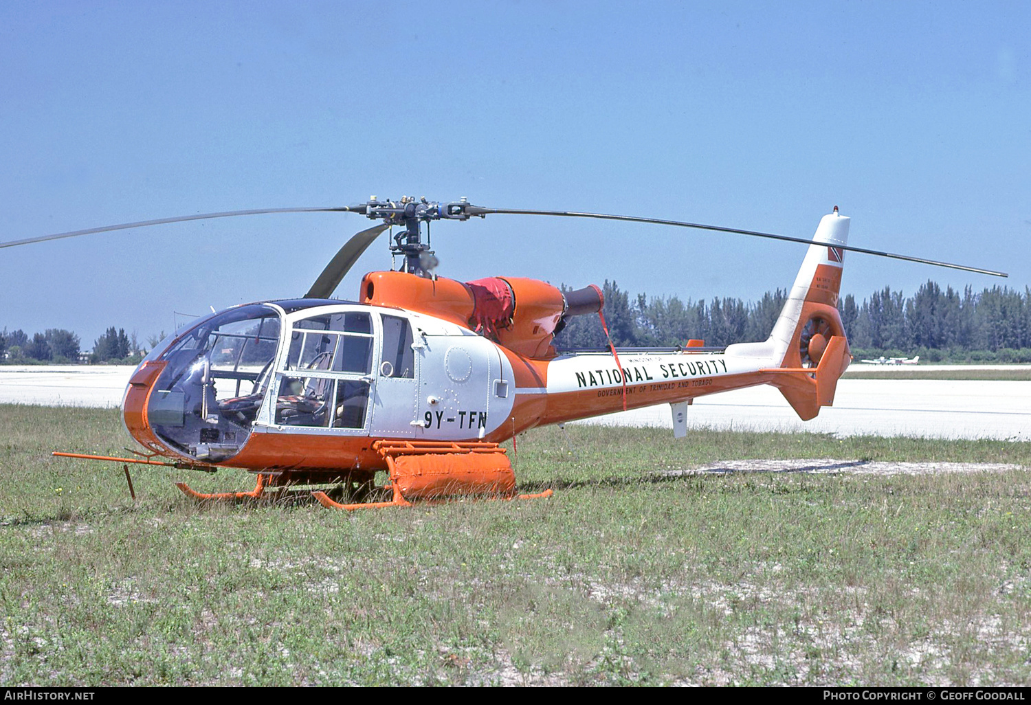 Aircraft Photo of 9Y-TFN | Aerospatiale SA-341G Gazelle | Trinidad and Tobago Ministry of National Security | AirHistory.net #266441