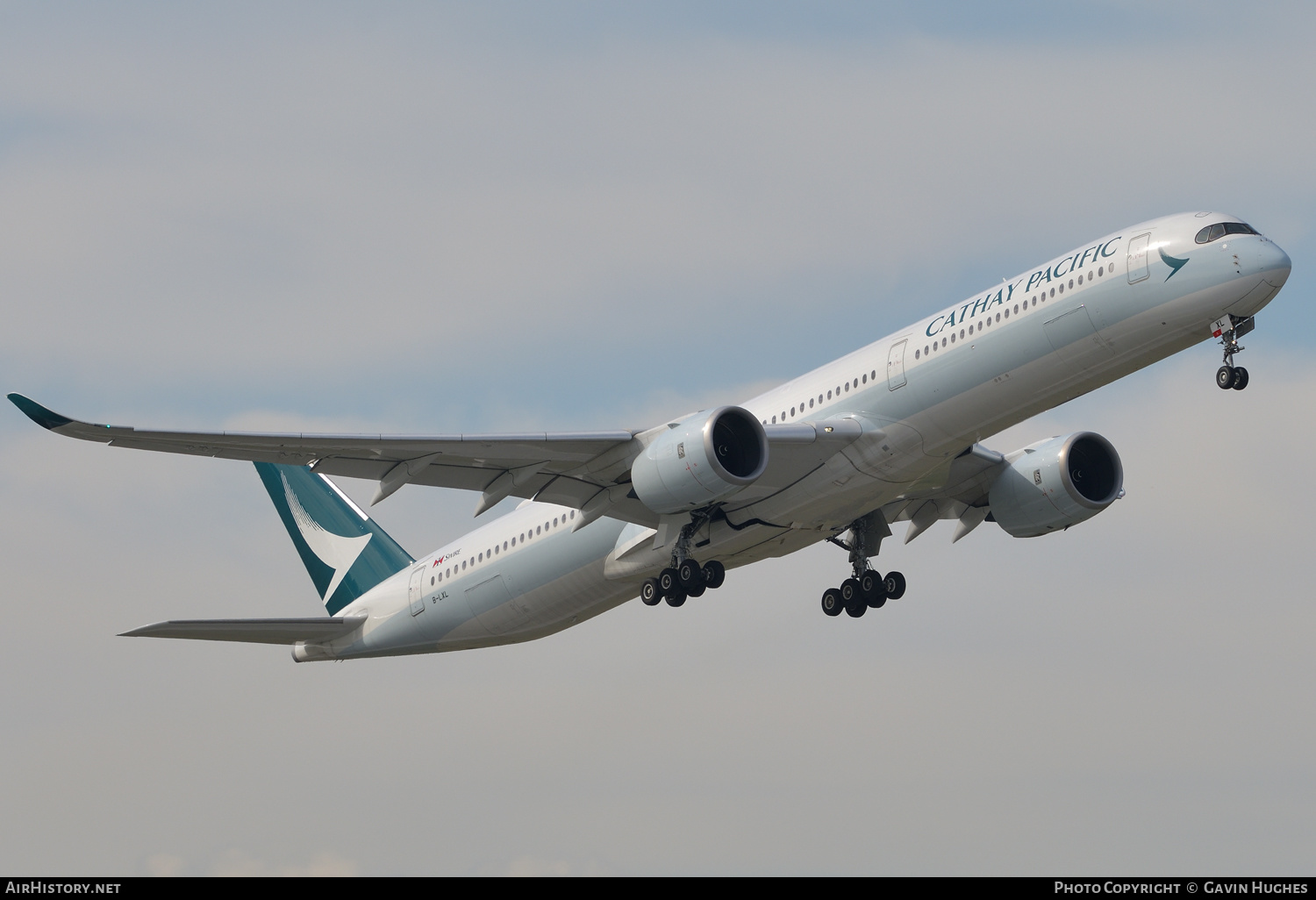 Aircraft Photo of B-LXL | Airbus A350-1041 | Cathay Pacific Airways | AirHistory.net #266444