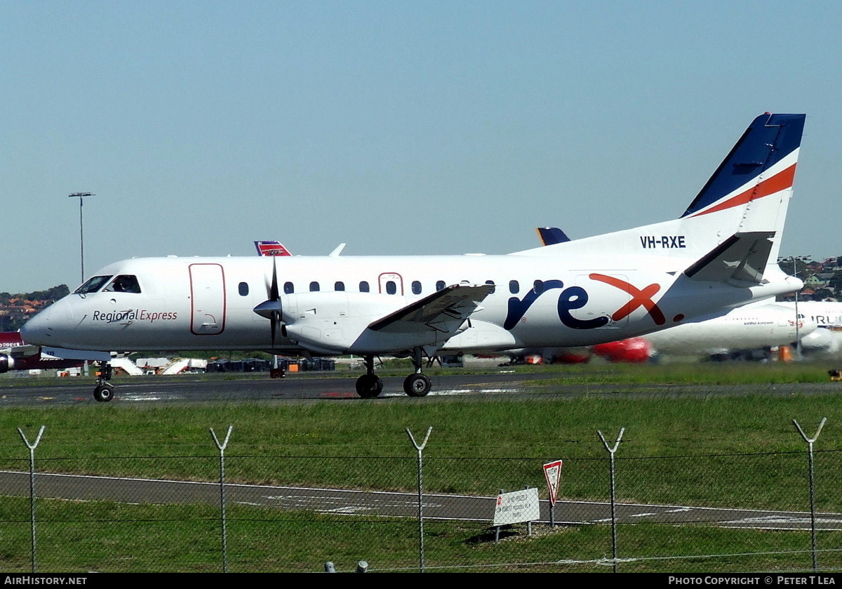 Aircraft Photo of VH-RXE | Saab 340B | REX - Regional Express | AirHistory.net #266445