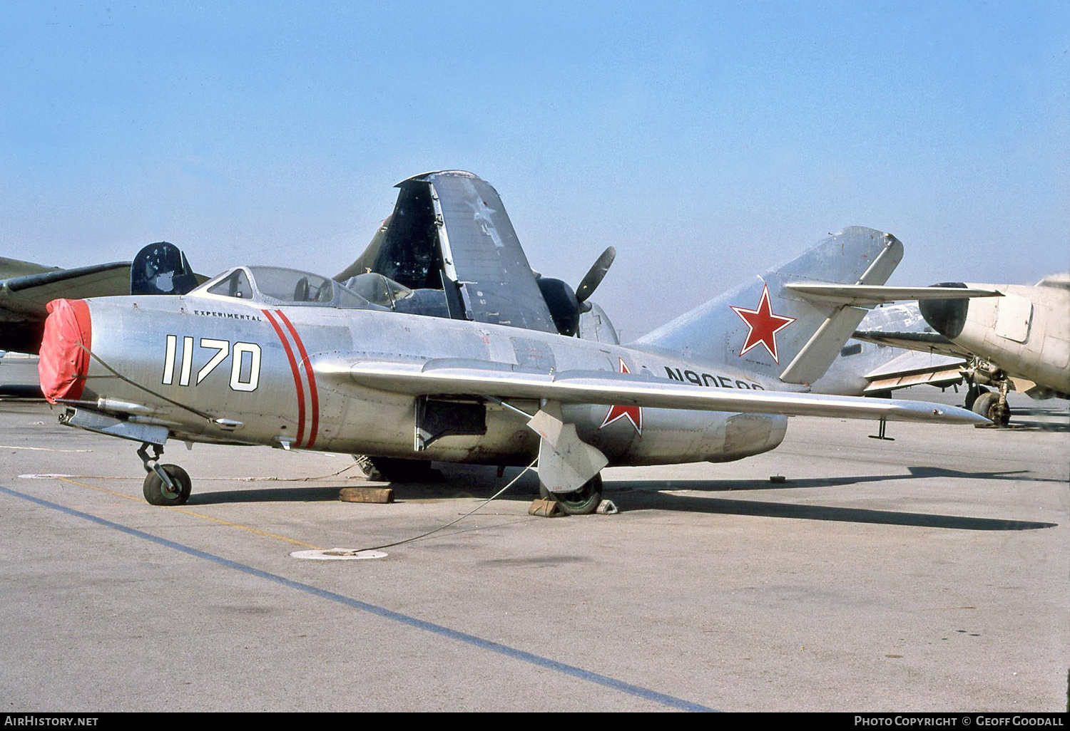 Aircraft Photo of N90589 / 1170 | Mikoyan-Gurevich MiG-15bis | Soviet Union - Air Force | AirHistory.net #266447