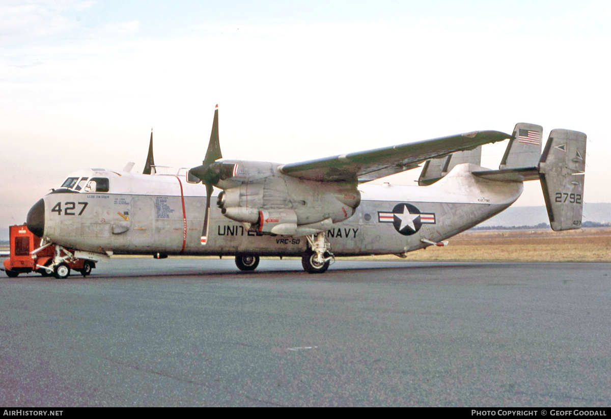 Aircraft Photo of 152792 | Grumman C-2A Greyhound | USA - Navy | AirHistory.net #266454
