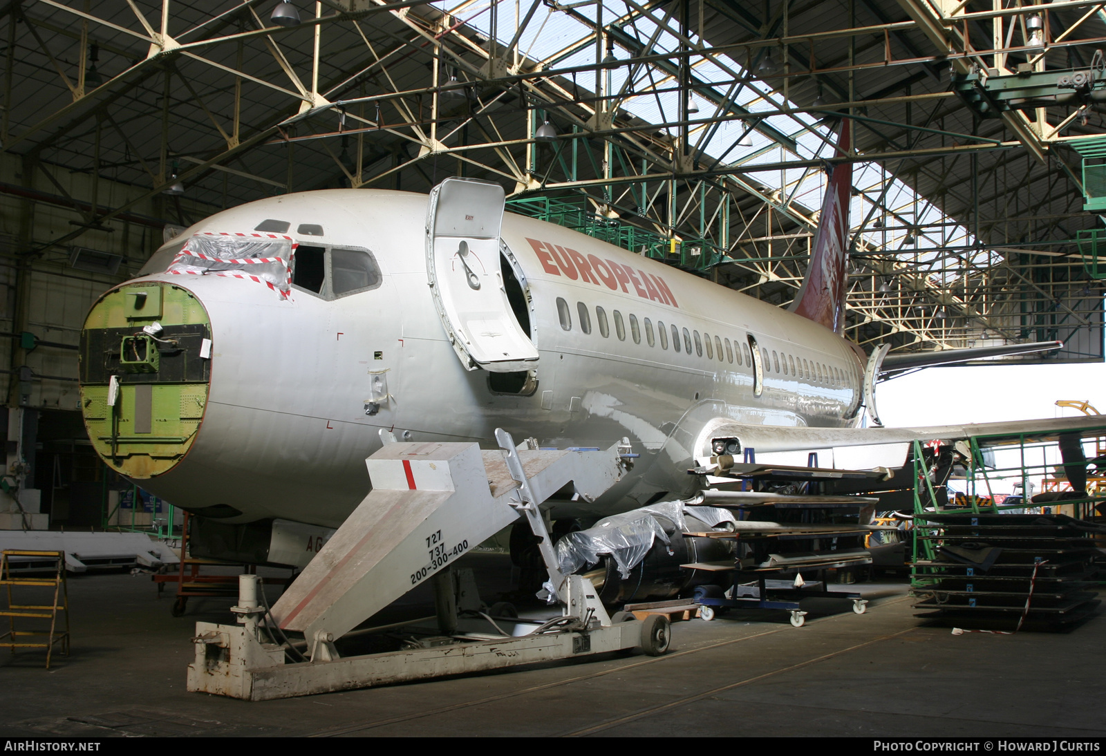 Aircraft Photo of G-CEAG | Boeing 737-229/Adv | European Aircharter - EAL/EAC | AirHistory.net #266464