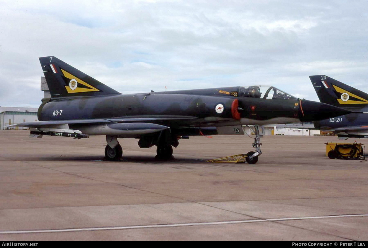 Aircraft Photo of A3-7 | Dassault Mirage IIIO(F/A) | Australia - Air Force | AirHistory.net #266466