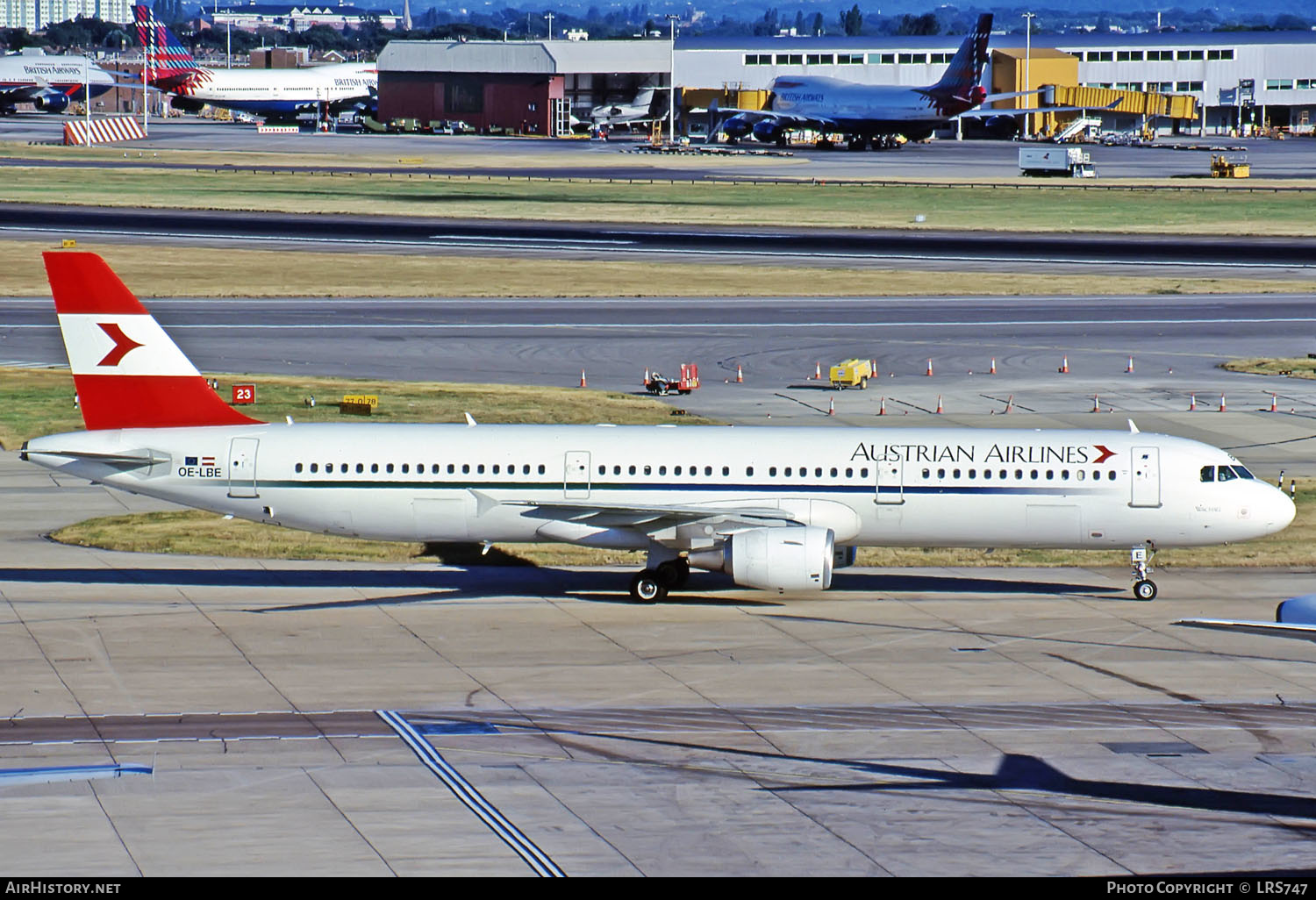 Aircraft Photo of OE-LBE | Airbus A321-211 | Austrian Airlines | AirHistory.net #266470