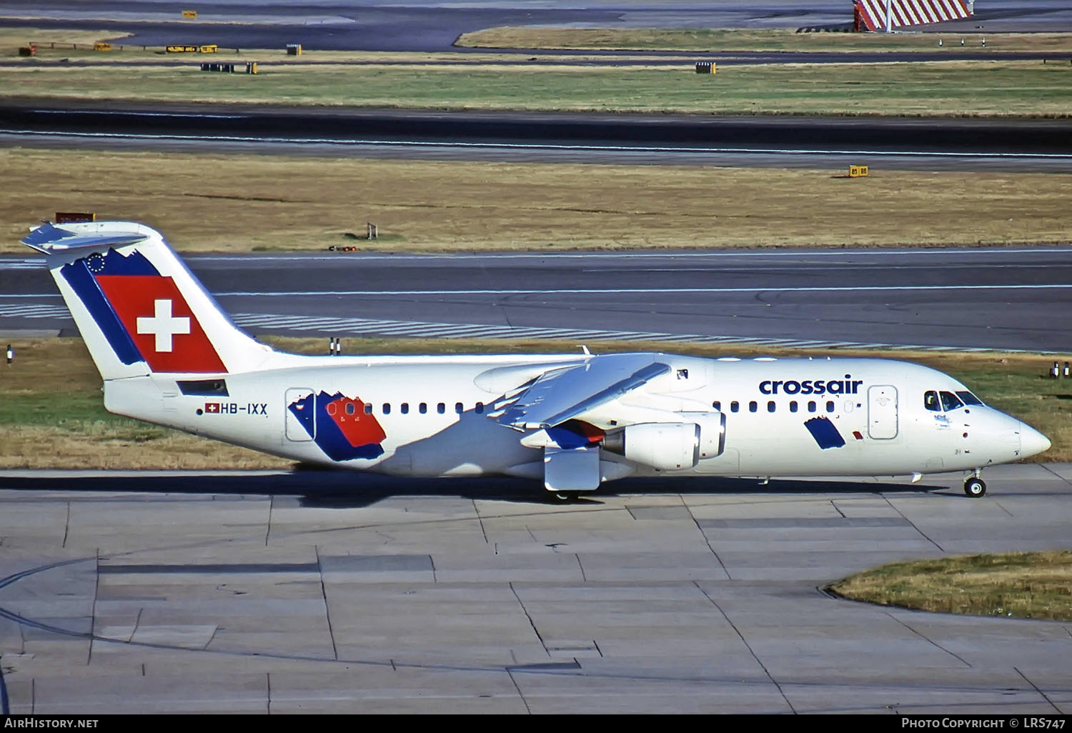 Aircraft Photo of HB-IXX | British Aerospace Avro 146-RJ100 | Crossair | AirHistory.net #266477