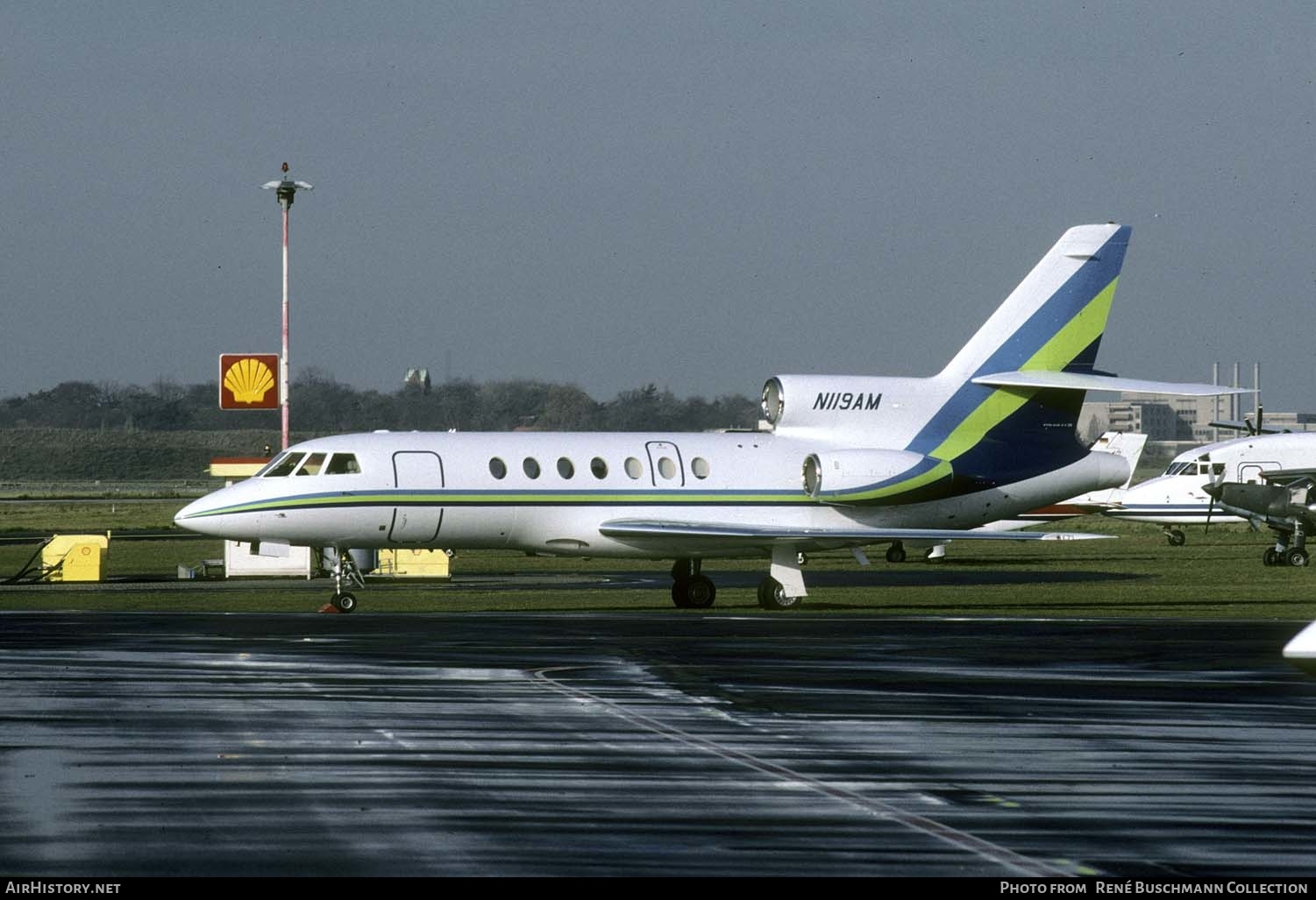Aircraft Photo of N119AM | Dassault Falcon 50 | AirHistory.net #266494