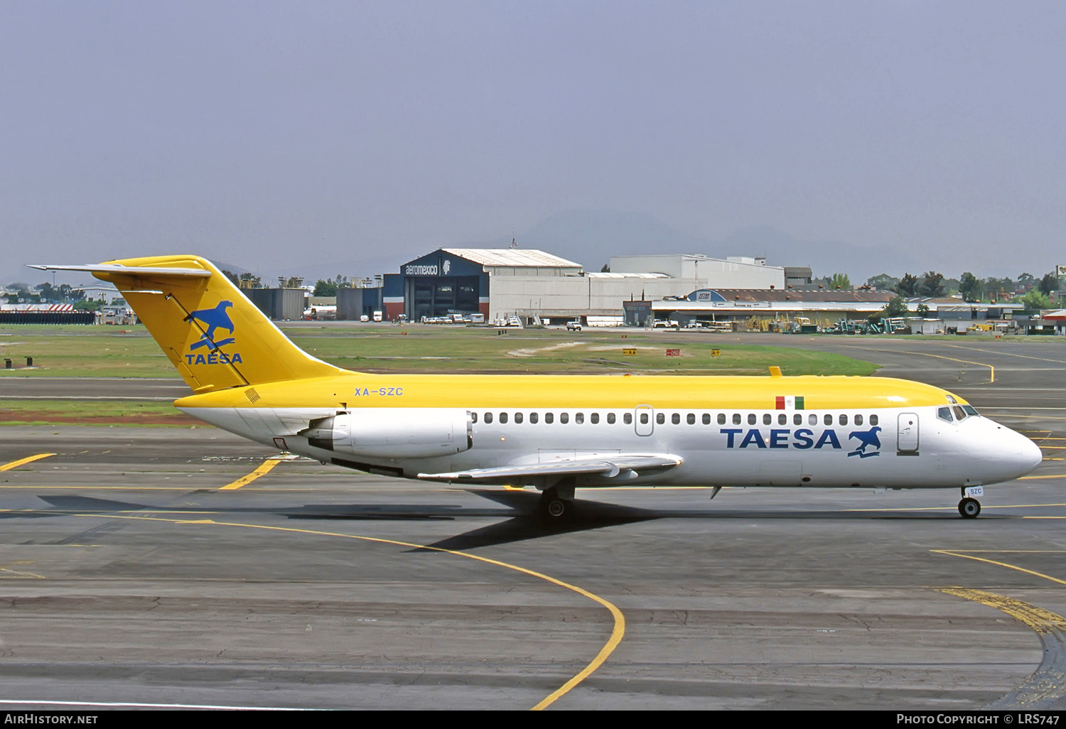 Aircraft Photo of XA-SZC | Douglas DC-9-15 | TAESA - Transportes Aéreos Ejecutivos | AirHistory.net #266497