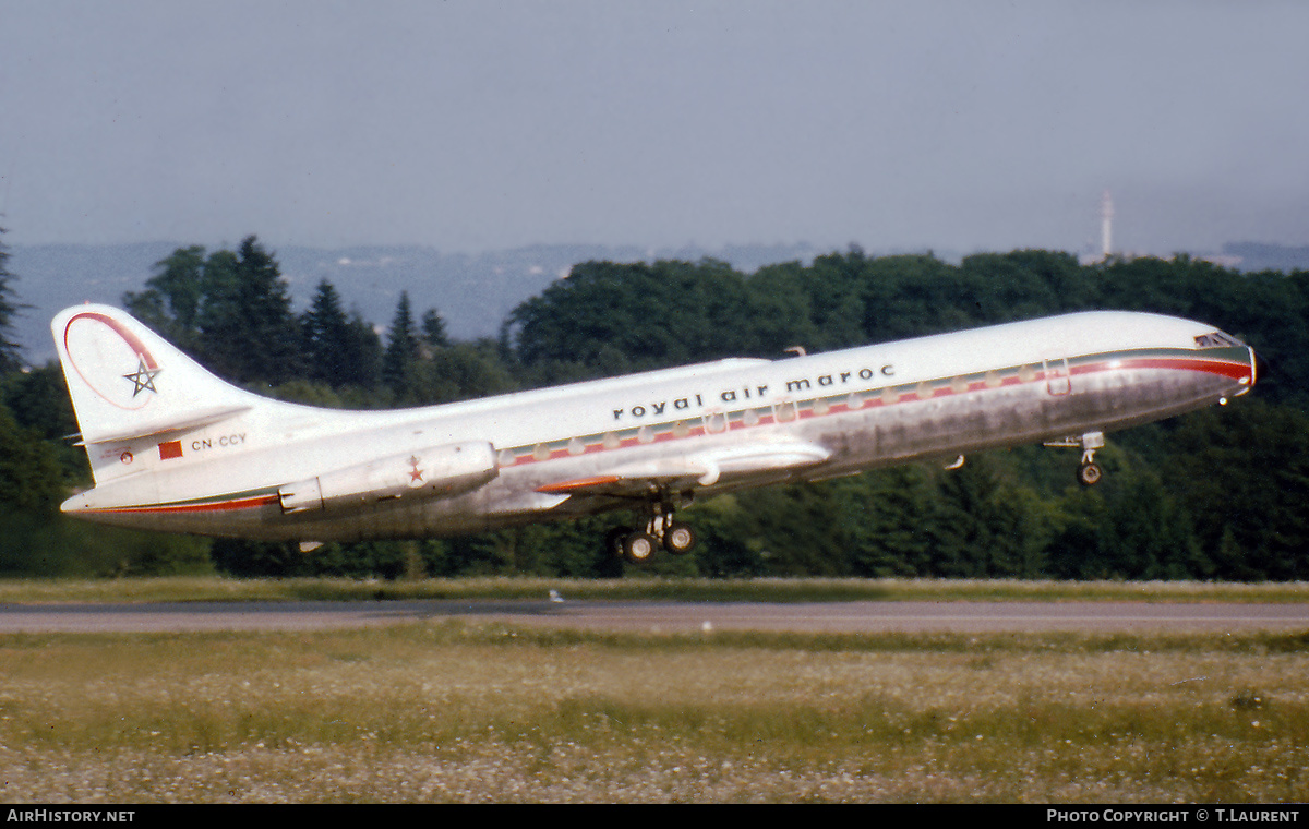 Aircraft Photo of CN-CCY | Sud SE-210 Caravelle III | Royal Air Maroc - RAM | AirHistory.net #266508
