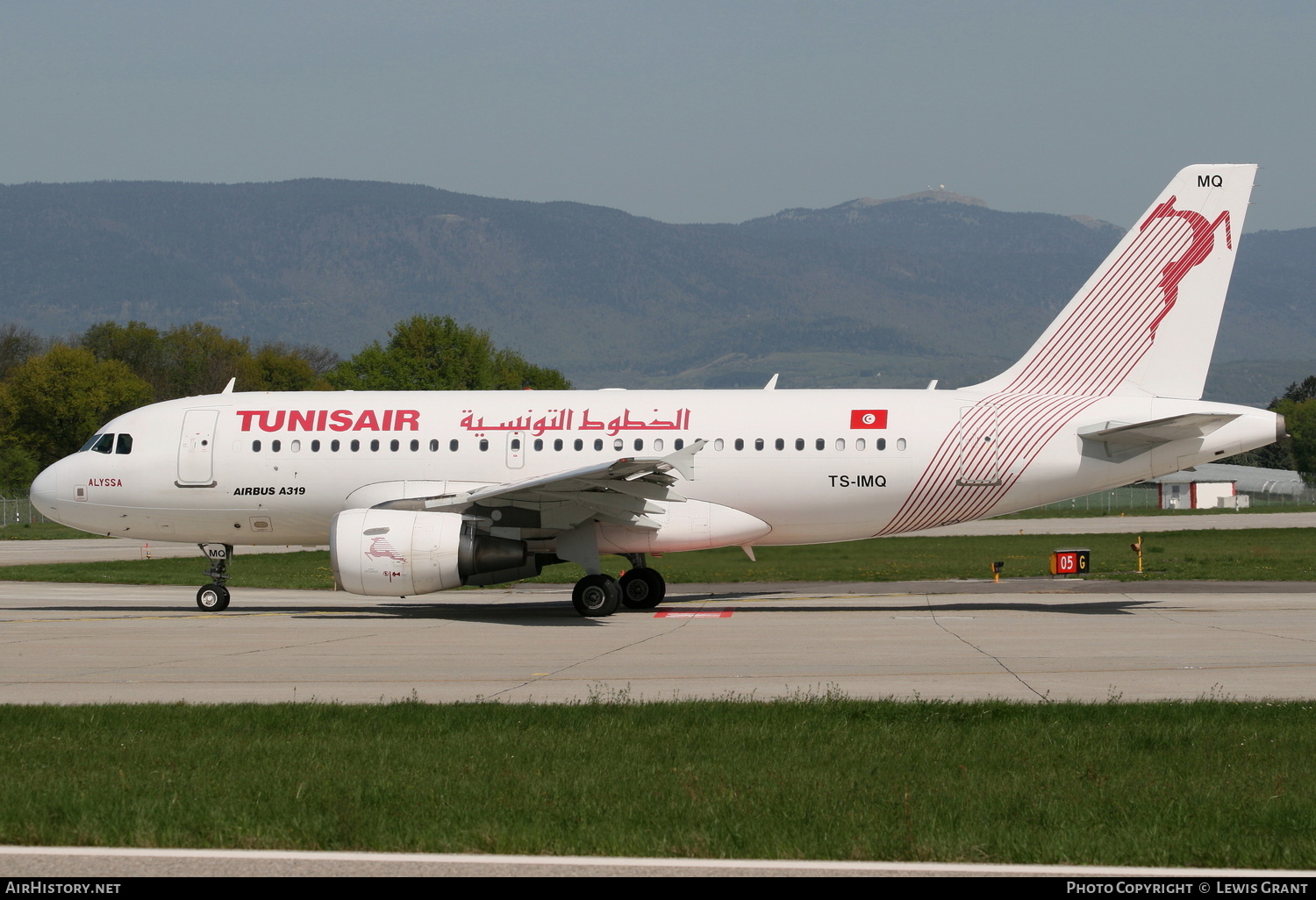 Aircraft Photo of TS-IMQ | Airbus A319-112 | Tunisair | AirHistory.net #266514