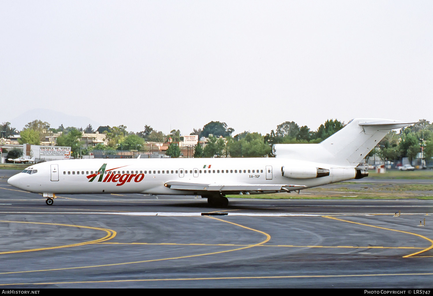 Aircraft Photo of XA-TGP | Boeing 727-287/Adv | Allegro Air | AirHistory.net #266535