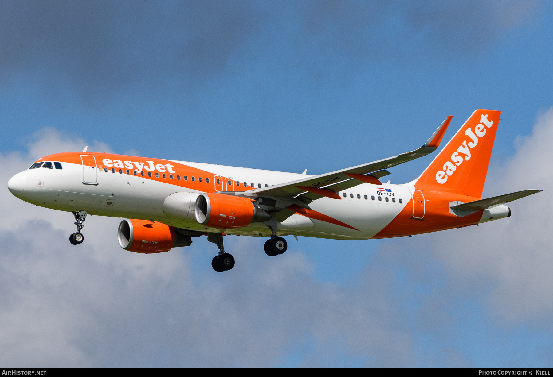 Aircraft Photo of OE-IJV | Airbus A320-214 | EasyJet | AirHistory.net #266541