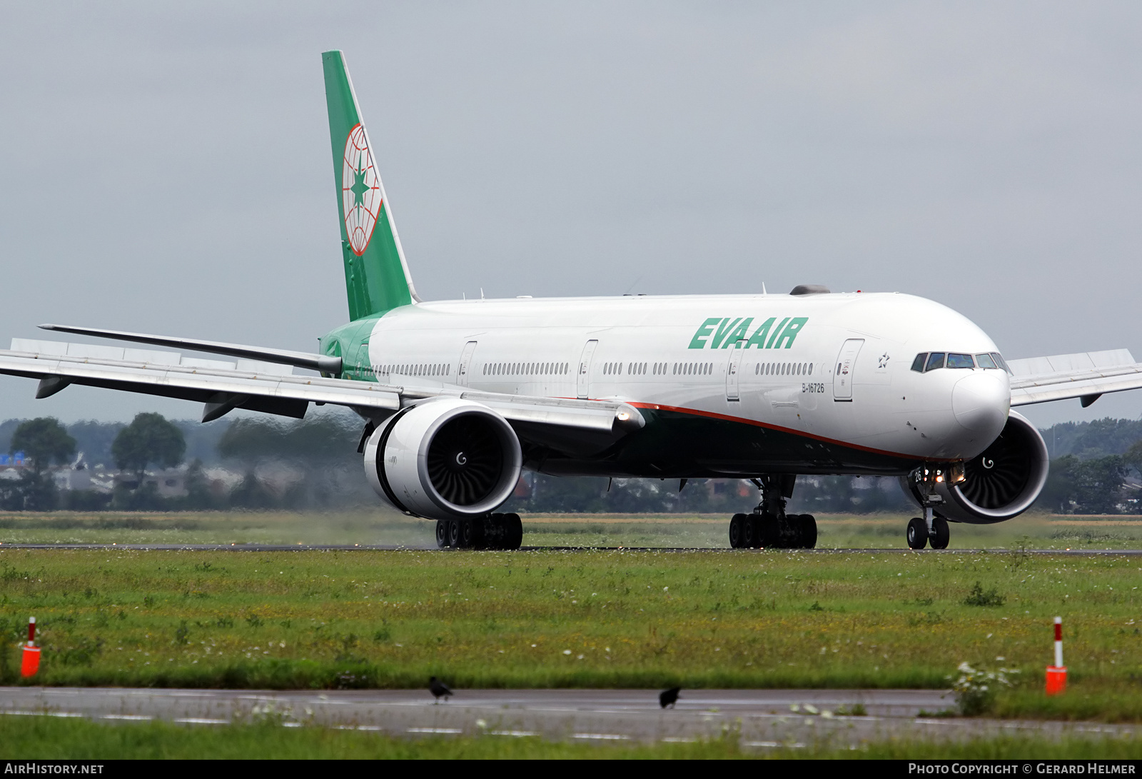 Aircraft Photo of B-16726 | Boeing 777-35E/ER | EVA Air | AirHistory.net #266548