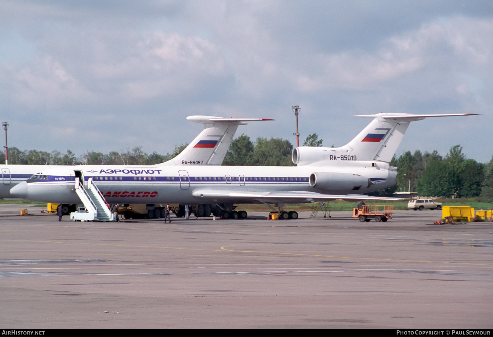 Aircraft Photo of RA-85019 | Tupolev Tu-154S | Aeroflot | AirHistory.net #266550