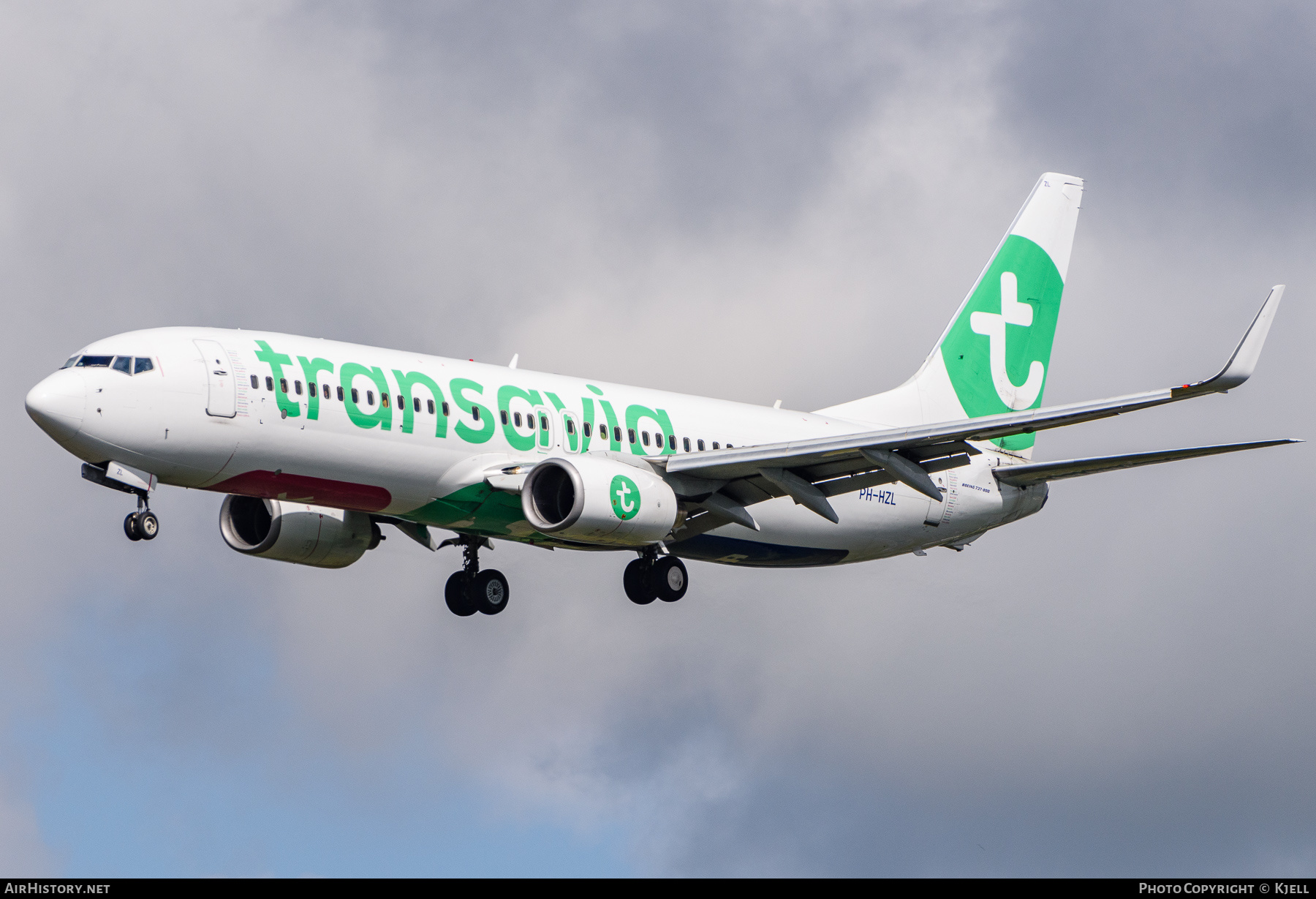 Aircraft Photo of PH-HZL | Boeing 737-8K2 | Transavia | AirHistory.net #266559