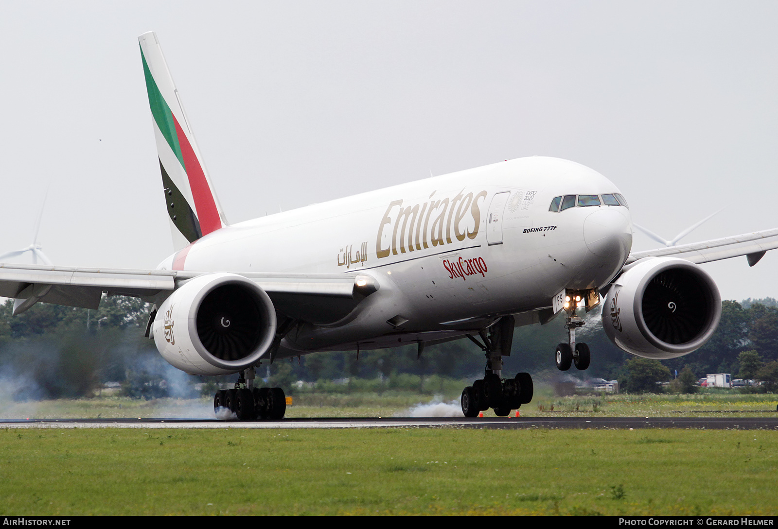 Aircraft Photo of A6-EFS | Boeing 777-F1H | Emirates SkyCargo | AirHistory.net #266583