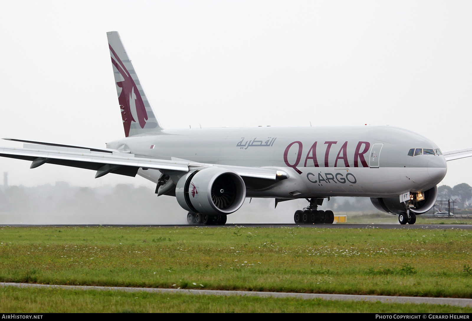Aircraft Photo of A7-BFT | Boeing 777-F | Qatar Airways Cargo | AirHistory.net #266585
