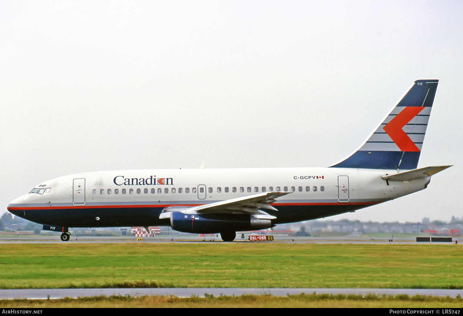 Aircraft Photo of C-GCPV | Boeing 737-217/Adv | Canadian Airlines | AirHistory.net #266589