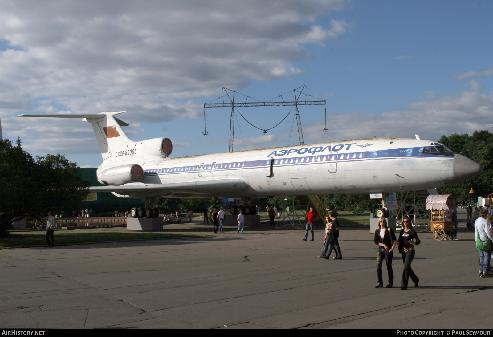 Aircraft Photo of CCCP-85005 | Tupolev Tu-154 | Aeroflot | AirHistory.net #266609