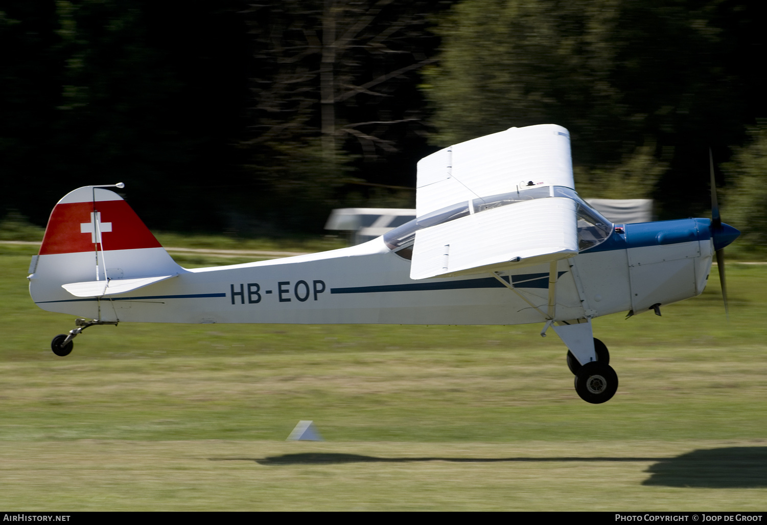 Aircraft Photo of HB-EOP | Taylorcraft J Auster Mk5 | AirHistory.net #266630