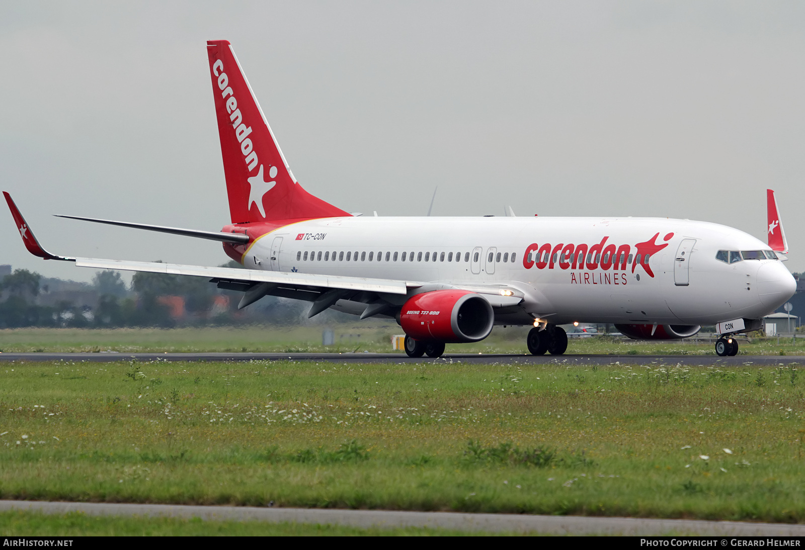 Aircraft Photo of TC-CON | Boeing 737-81D | Corendon Airlines | AirHistory.net #266634