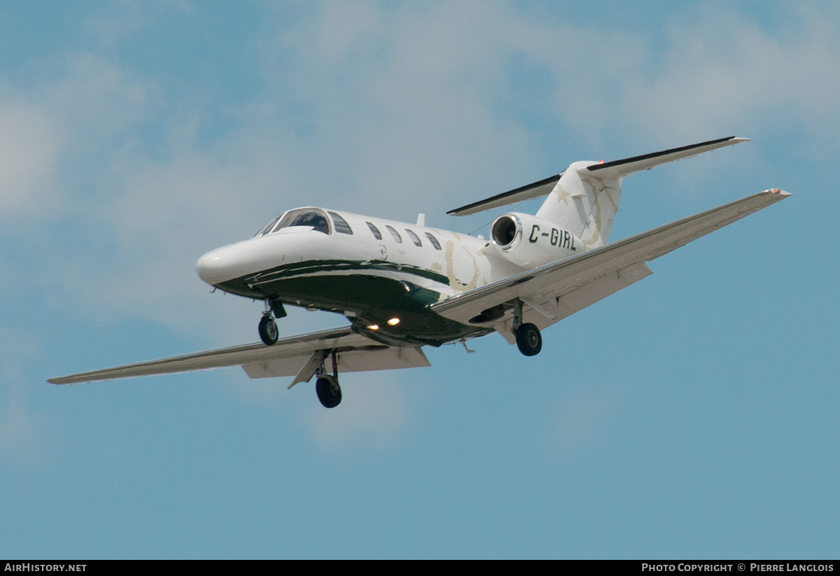 Aircraft Photo of C-GIRL | Cessna 525 CitationJet CJ1+ | AirHistory.net #266637
