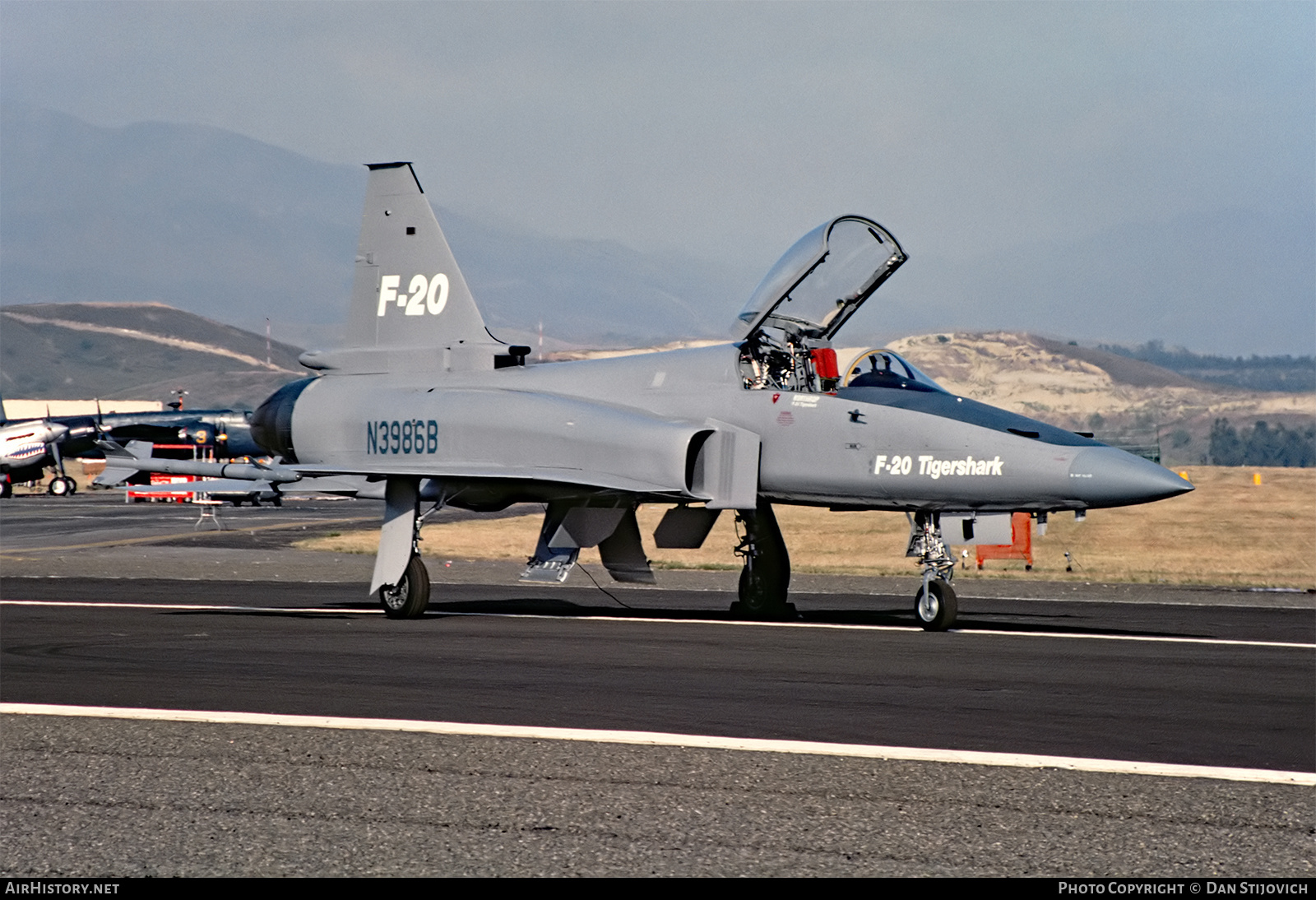 Aircraft Photo of N3986B | Northrop F-20A Tigershark | AirHistory.net #266638