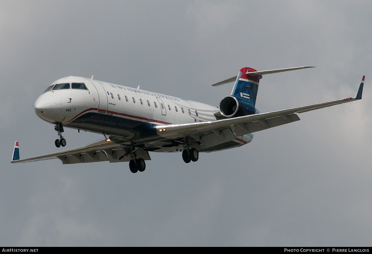 Aircraft Photo of N445AW | Bombardier CRJ-200LR (CL-600-2B19) | US Airways Express | AirHistory.net #266641