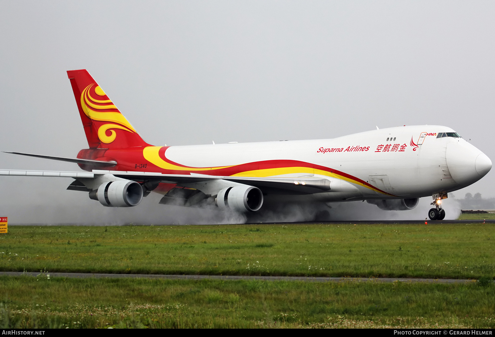 Aircraft Photo of B-1340 | Boeing 747-4HAF/ER/SCD | Suparna Airlines | AirHistory.net #266642