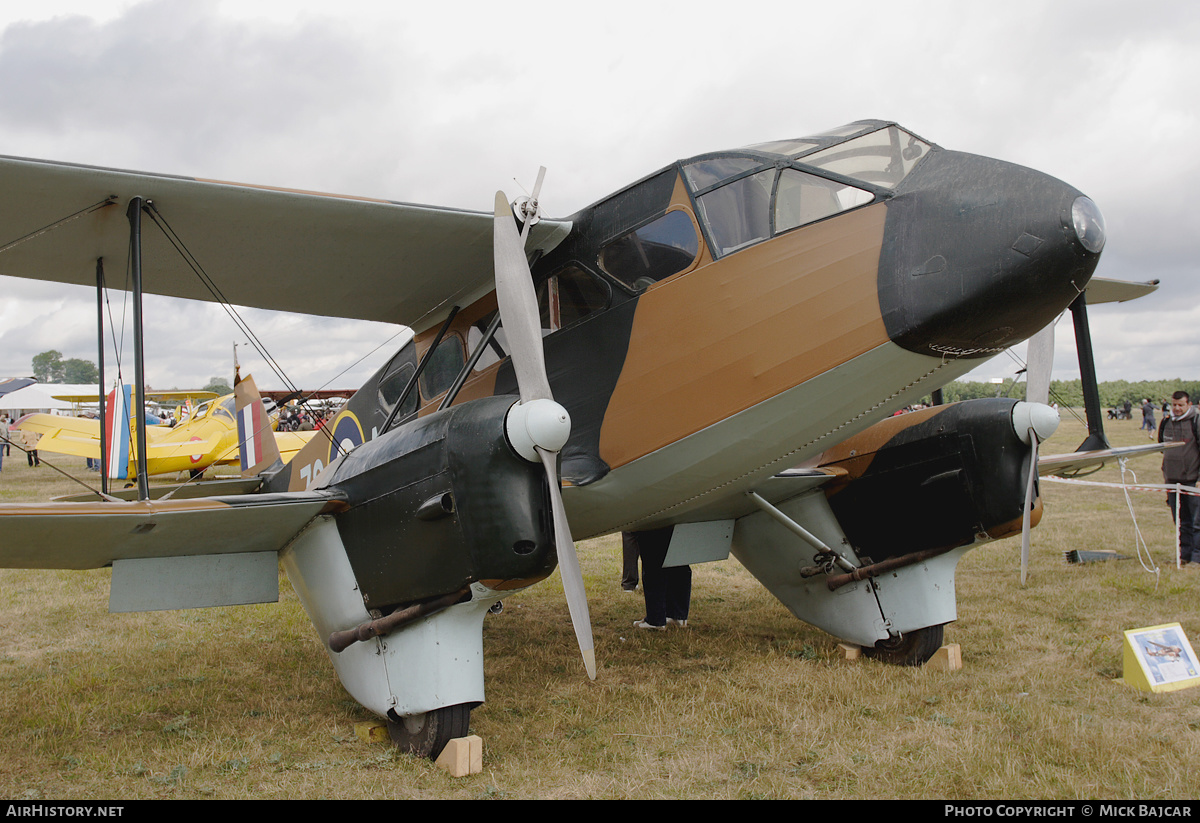 Aircraft Photo of F-AZCA | De Havilland D.H. 89A Dragon Rapide | UK - Air Force | AirHistory.net #266651