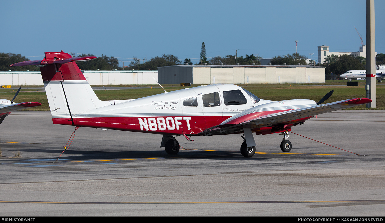 Aircraft Photo of N880FT | Piper PA-44-180 Seminole | Florida Institute of Technology | AirHistory.net #266656