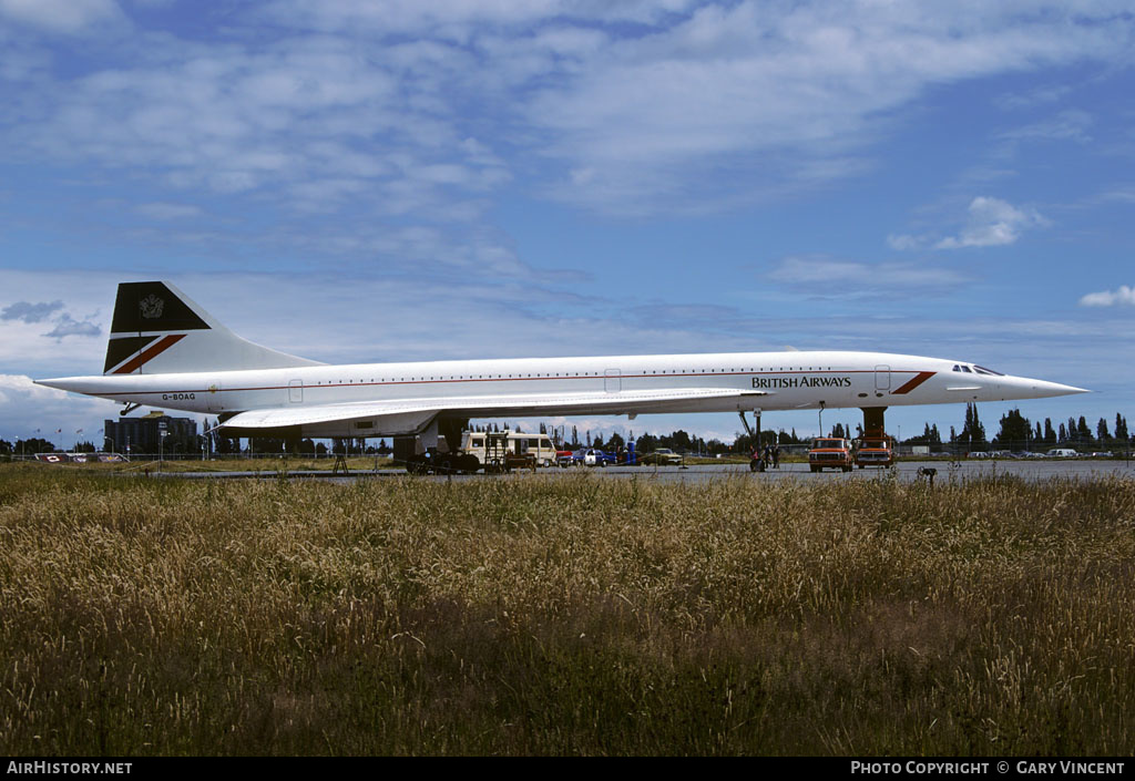 Aircraft Photo of G-BOAG | Aerospatiale-British Aerospace Concorde 102 | British Airways | AirHistory.net #266661