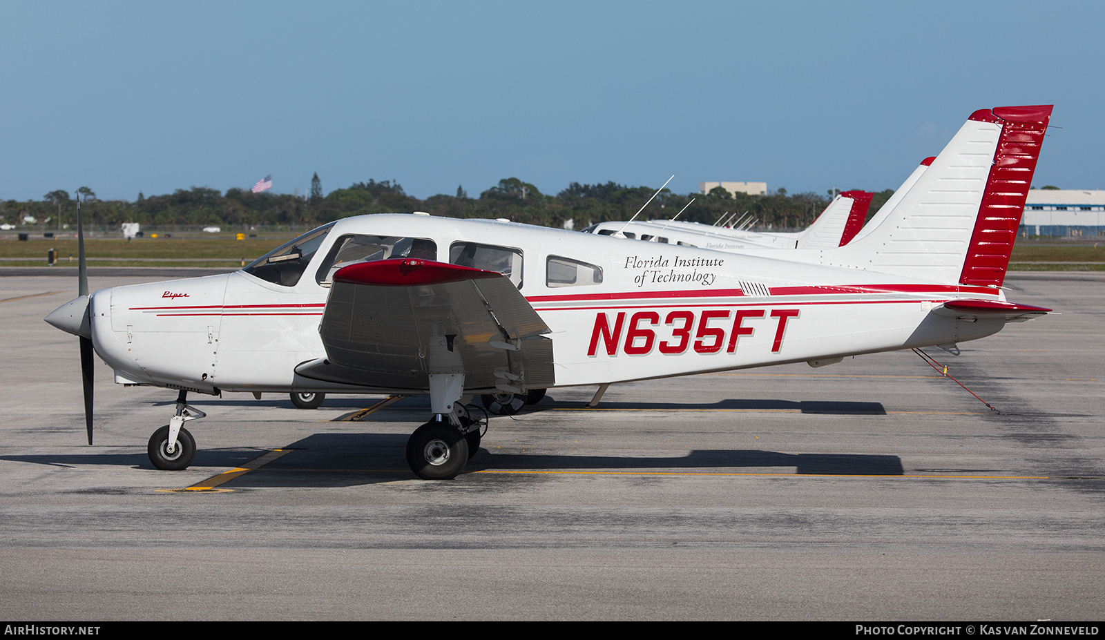 Aircraft Photo of N635FT | Piper PA-28-161 Warrior III | Florida Institute of Technology | AirHistory.net #266663